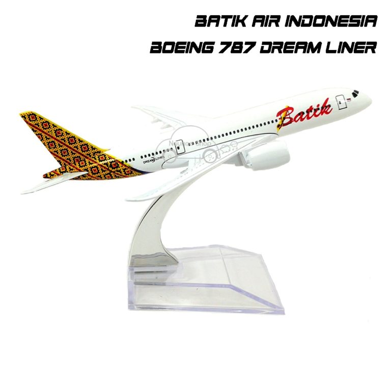 โมเดลเครื่องบิน BATIK AIR Boeing 787 (DREAM LINER)