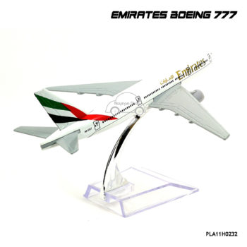 airplane models EMIRATES Boeing 777 พร้อมฐาน