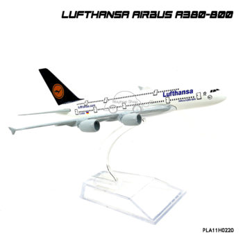 เครื่องบินโมเดล LUFTHANSA AIRBUS A380-800 ลายสวย