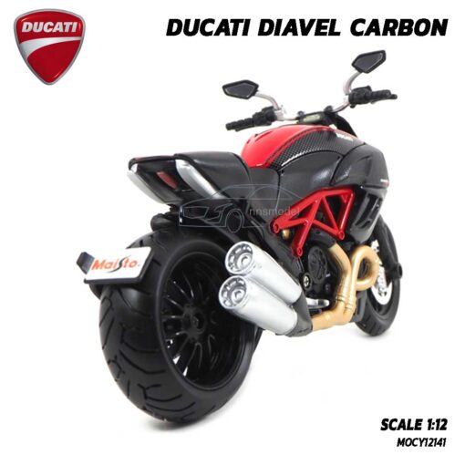 โมเดล Ducati Diavel Carbon (Scale 1:12) โมเดลดูคาติ ประกอบสำเร็จ พร้อมตั้งโชว์
