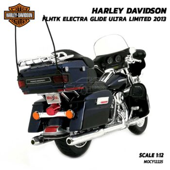 โมเดล HARLEY DIVIDSON FLHTK ELECTRA GLIDE ULTRA LIMITED 2013 สีน้ำเงิน (Scale 1:12) โมเดลฮาเล่ย์ ของแท้ ผลิตโดย Maisto