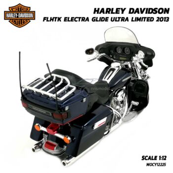 โมเดล HARLEY DIVIDSON FLHTK ELECTRA GLIDE ULTRA LIMITED 2013 สีน้ำเงิน (Scale 1:12) โมเดลฮาเล่ย์ ของแท้จำลองเหมือนจริง