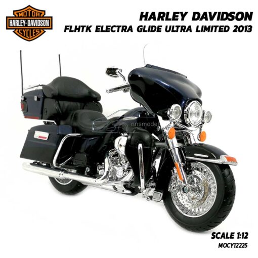 โมเดล HARLEY DIVIDSON FLHTK ELECTRA GLIDE ULTRA LIMITED 2013 สีน้ำเงิน (Scale 1:12) โมเดลฮาเล่ย์ ของแท้ ประกอบสำเร็จ พร้อมตั้งโชว์