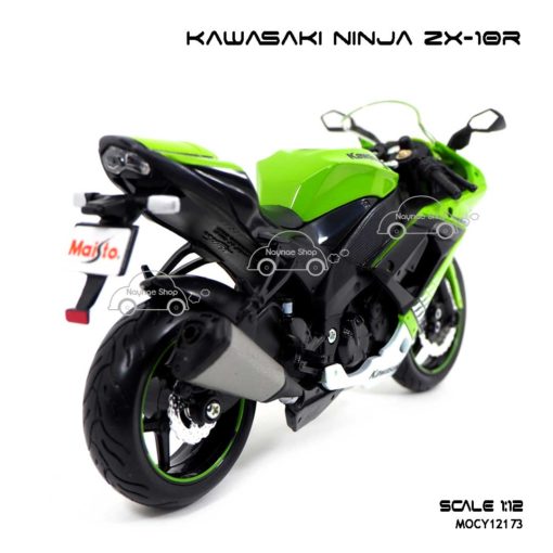 โมเดลบิ๊กไบค์ KAWASAKI NINJA ZX 10R (Scale 1:12)