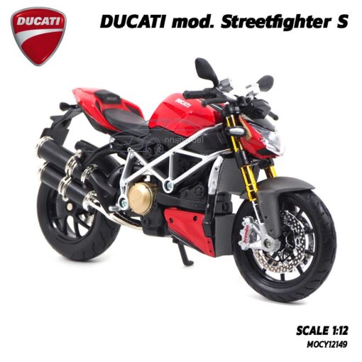 โมเดลดูคาติ Ducati StreetFighter (Scale 1:12) โมเดล Ducati ของแท้ผลิตโดยแบรนด์ Maisto