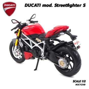 โมเดลดูคาติ Ducati StreetFighter (Scale 1:12) รถโมเดลจำลองพร้อมตั้งโชว์
