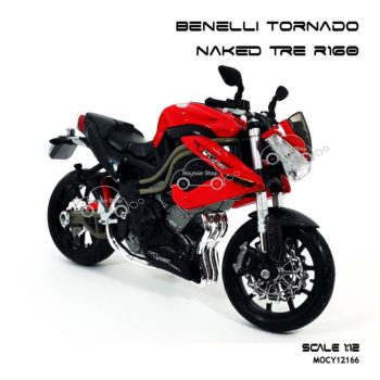 โมเดลมอเตอร์ไซด์ Benelli Tornado Naked Tre R160
