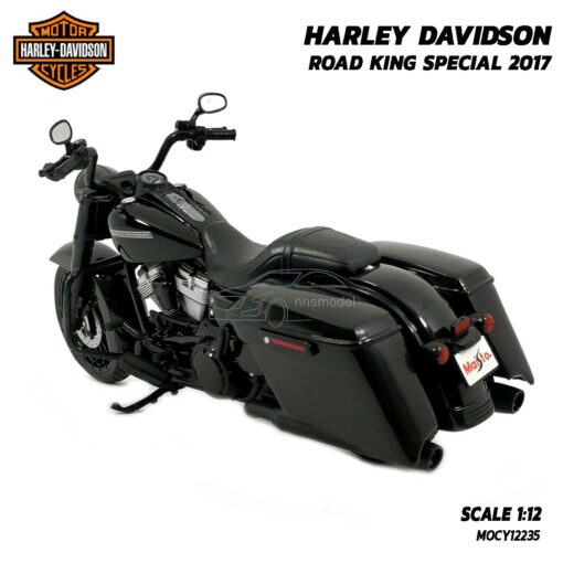 โมเดลรถ HARLEY DAVIDSON ROAD KING SPECIAL 2017 (Scale 1:12) โมเดลฮาเล่ย ของแท้ พร้อมตั้งโชว์