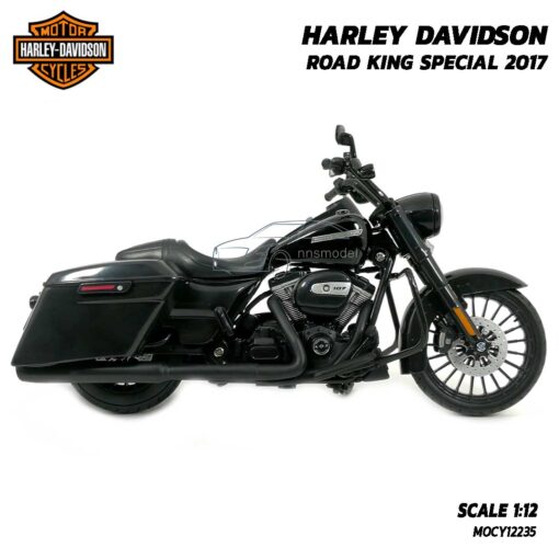 โมเดลรถ HARLEY DAVIDSON ROAD KING SPECIAL 2017 (Scale 1:12) โมเดลฮาเล่ย ของแท้ ของขวัญ ของสะสม