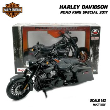 โมเดลรถ HARLEY DAVIDSON ROAD KING SPECIAL 2017 (Scale 1:12) โมเดลฮาเล่ย ของแท้ โมเดลรถสะสม Maisto