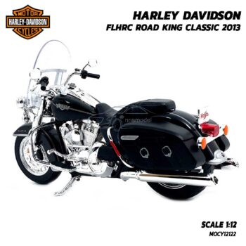 โมเดลฮาเล่ย์ HARLEY FLHRC ROAD KING CLASSIC 2013 สีดำ (Scale 1:12) โมเดลมอเตอร์ไซด์ ประกอบสำเร็จ