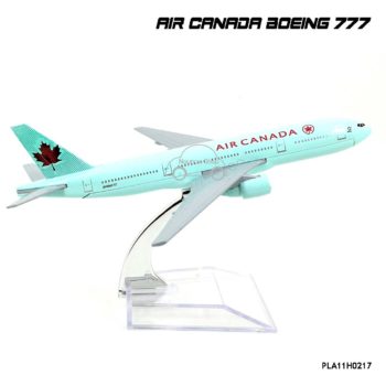 โมเดลเครื่องบิน AIR CANADA Boeing 777 (16 cm) พร้อมวางตั้งโชว์