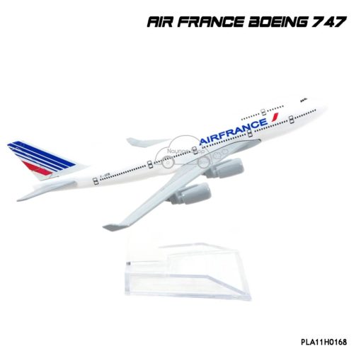 โมเดลเครื่องบิน AIR FRANCE Boeing 747 ลายสวยเหมือนจริง
