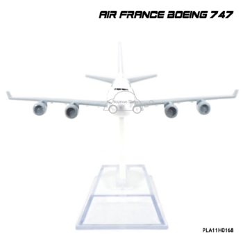 โมเดลเครื่องบิน AIR FRANCE Boeing 747 เครื่องยนต์เหมือนจริง