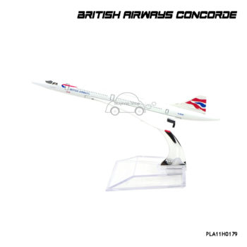 โมเดลเครื่องบินเหล็ก British Airways Concorde