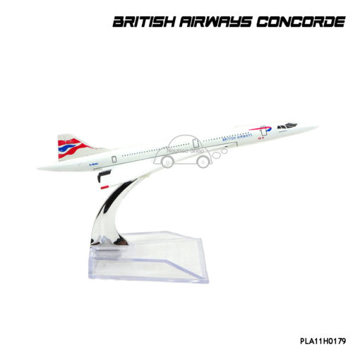 โมเดลเครื่องบินเหล็ก British Airways Concorde โมเดลจำลอง เหมือนจริง