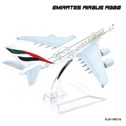 โมเดลเครื่องบิน EMIRATES AIRBUS A380 เครื่องบิน จำลอง เหมือนจริง