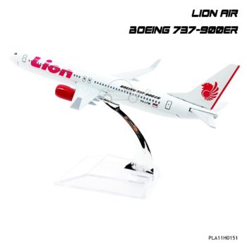 โมเดลเครื่องบิน Lion Air B737-900ER ลายสวย