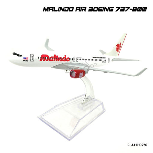 โมเดลเครื่องบิน MALINDO AIR Boeing 737-800 สวยๆ