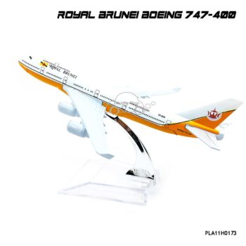 โมเดลเครื่องบิน ROYAL BRUNEI Boeing 747-400 โมเดลสำเร็จ