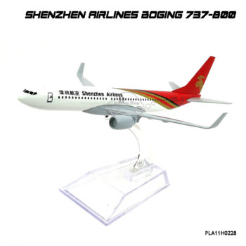 โมเดลเครื่องบิน SHENZHEN AIRLINES Boeing 737-800 ขายดี