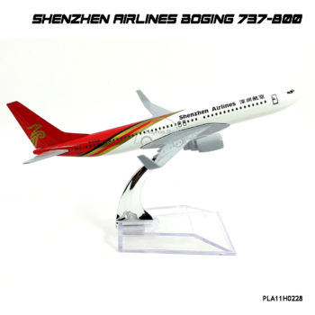 โมเดลเครื่องบิน SHENZHEN AIRLINES Boeing 737-800 สวยงาม