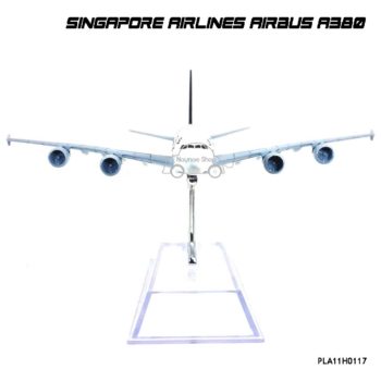 โมเดลเครื่องบิน สิงคโปร์ แอร์ไลน์ Airbus A380 เครื่องบินโมเดลเหมือนจริง
