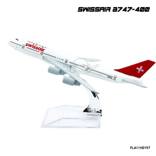 โมเดลเครื่องบิน SWISSAIR B747-400