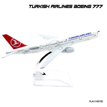 โมเดลเครื่องบิน TURKISH AIRLINES Boeing 777 เครื่องบินจำลองเหมือนจริง