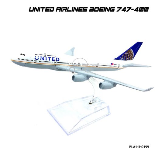 โมเดลเครื่องบิน United Airlines Boeing 747-400