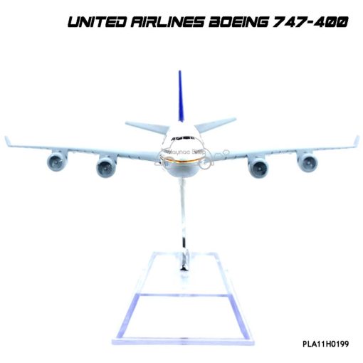 โมเดลเครื่องบิน United Airlines Boeing 747-400 โมเดลเครื่องบินขายส่ง