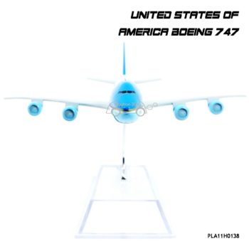 โมเดลเครื่องบิน United States of America Boeing 747 (Air Force One) จำลองเครื่องยนต์เหมือนจริง