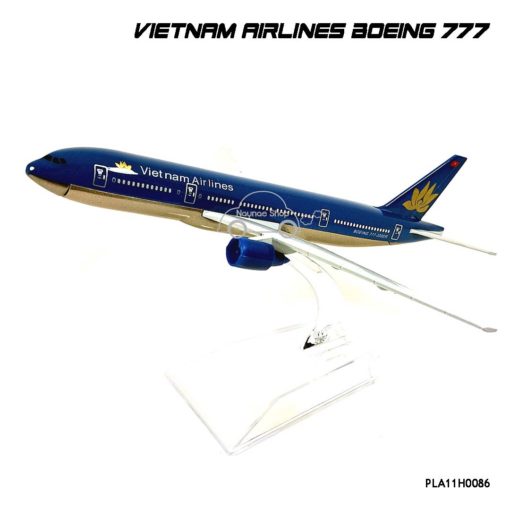 โมเดลเครื่องบิน VIETNAM AIRLINES Boeing 777 (16 cm)