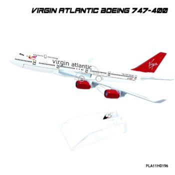 โมเดลเครื่องบิน Virgin Atlantic Boeing 747-400 ลายสวยงาม