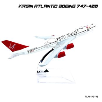 โมเดลเครื่องบิน Virgin Atlantic Boeing 747-400 โมเดลสำเร็จ