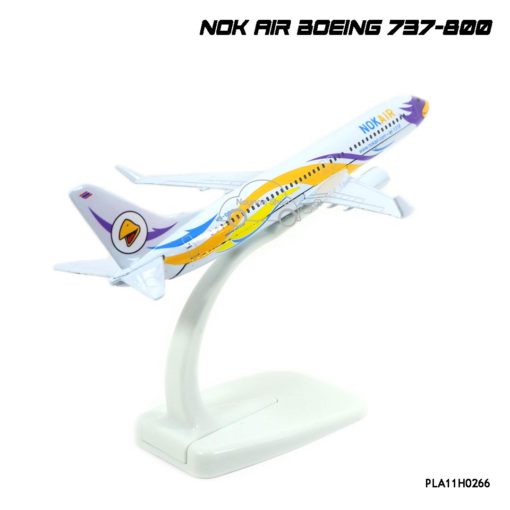 โมเดลเครื่องบิน นกแอร์ NOK AIR Boeing 737-800 สีขาวเหลือง มีโมเดลให้เลือกมากที่สุดในประเทศ