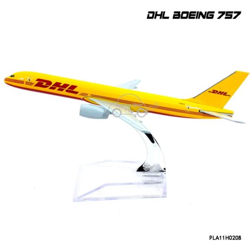 โมเดลเครื่องบินเหล็ก DHL Boeing 757