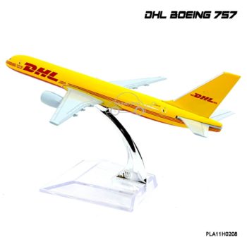 โมเดลเครื่องบินเหล็ก DHL Boeing 757 โมเดล ประกอบสำเร็จ