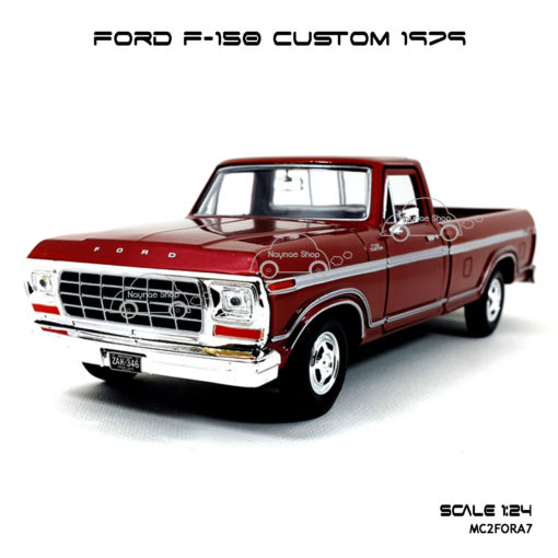 Model Pickup FORD F-150 CUSTOM 1979 RedBrown