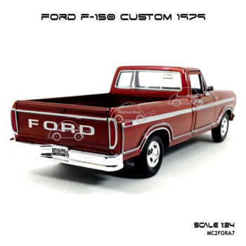 Model Pickup FORD F-150 CUSTOM 1979 RedBrown คลาสสิค