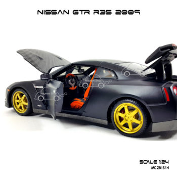 Model car NISSAN GTR R35 2009 ภายในสวยๆ