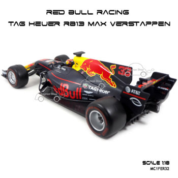 โมเดล F1 Red Bull Racing Max Verstappen โมเดลเหมือนจริง