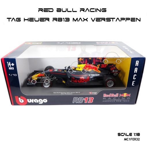โมเดล F1 Red Bull Racing Max Verstappen burago