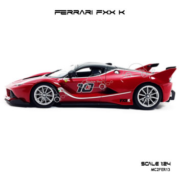 โมเดล FERRARI FXX K สีแดงดำ ประกอบสำเร็จ