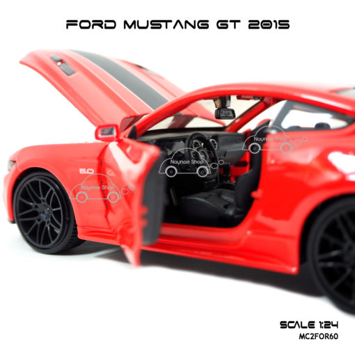 โมเดล FORD MUSTANG GT 2015 ภายในรถสวยงาม