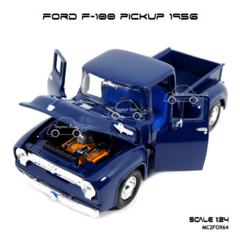 โมเดล รถกระบะ FORD F-100 PICKUP 1956 เปิดประตูซ้ายขวาได้