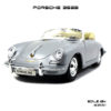 โมเดล รถคลาสสิค PORSCHE 356B Silver (Scale 1:24)