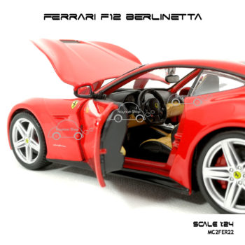 โมเดล เฟอร์รารี่ FERRARI F12 BERLINETTA ภายในรถเหมือนจริง