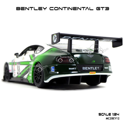 โมเดลรถ BENTLEY CONTINENTAL GT3 โมเดลรถเหล็ก Diecast Model พร้อมตั้งโชว์