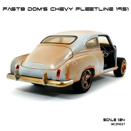 โมเดลรถ FAST8 DOM CHEVY FLEETLINE 1951 รุ่นขายดี